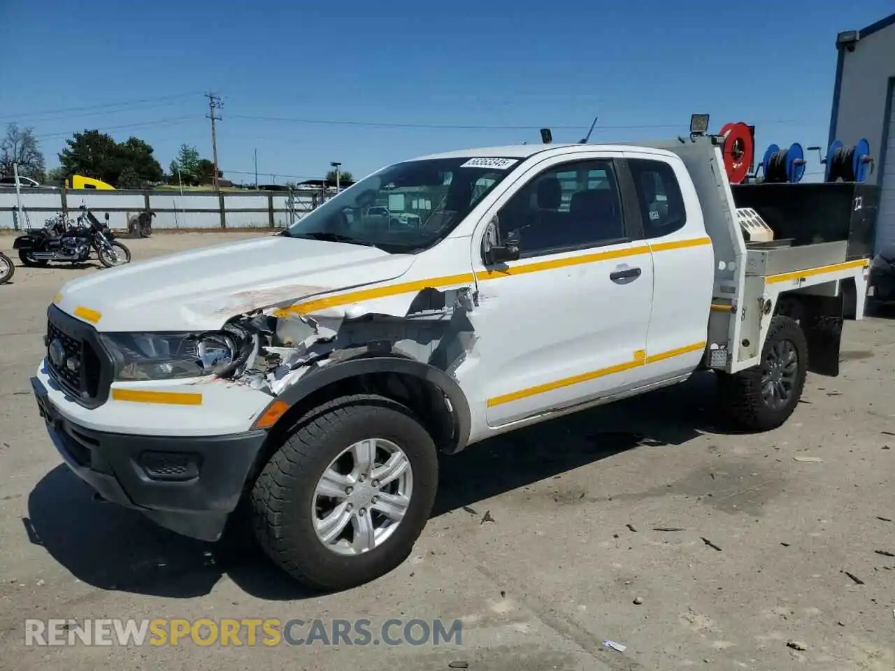 1 Photograph of a damaged car 1FTER1FH5MLD33863 FORD RANGER 2021