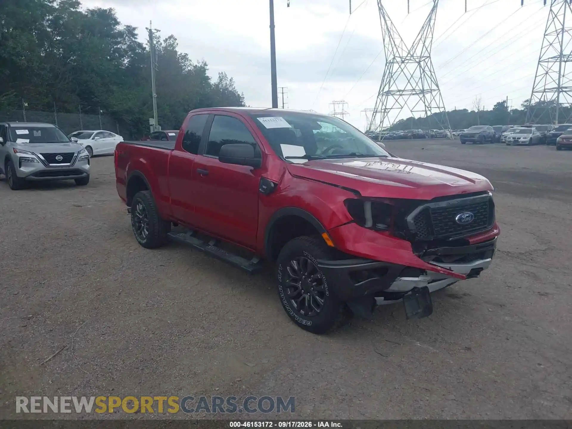 1 Photograph of a damaged car 1FTER1FH9MLD07282 FORD RANGER 2021