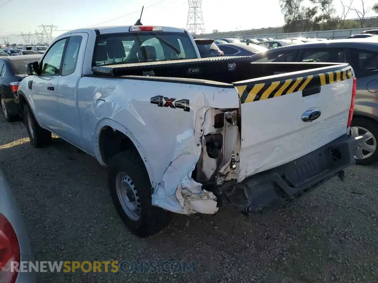 2 Photograph of a damaged car 1FTER1FHXMLD60010 FORD RANGER 2021