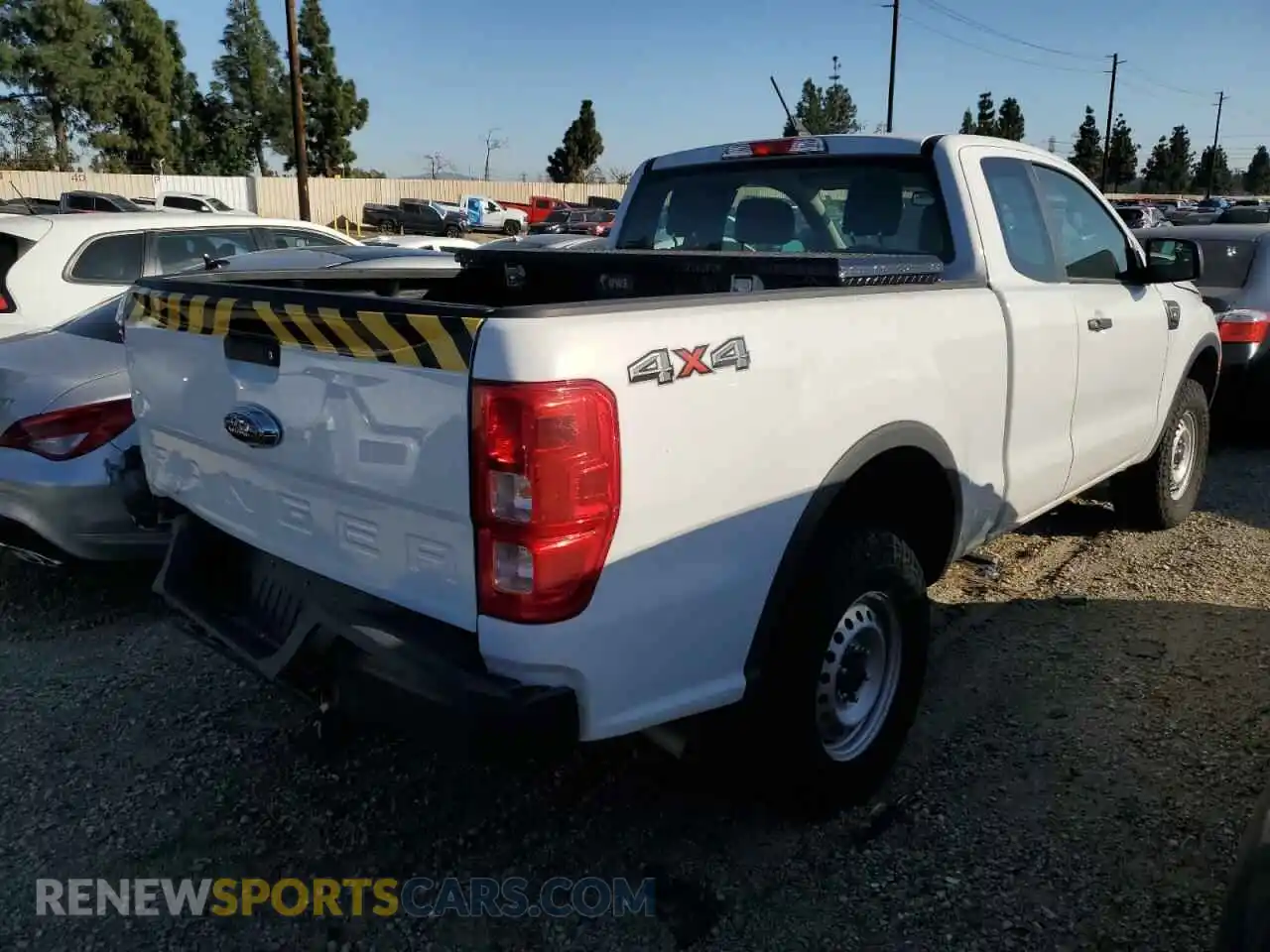 3 Photograph of a damaged car 1FTER1FHXMLD60010 FORD RANGER 2021
