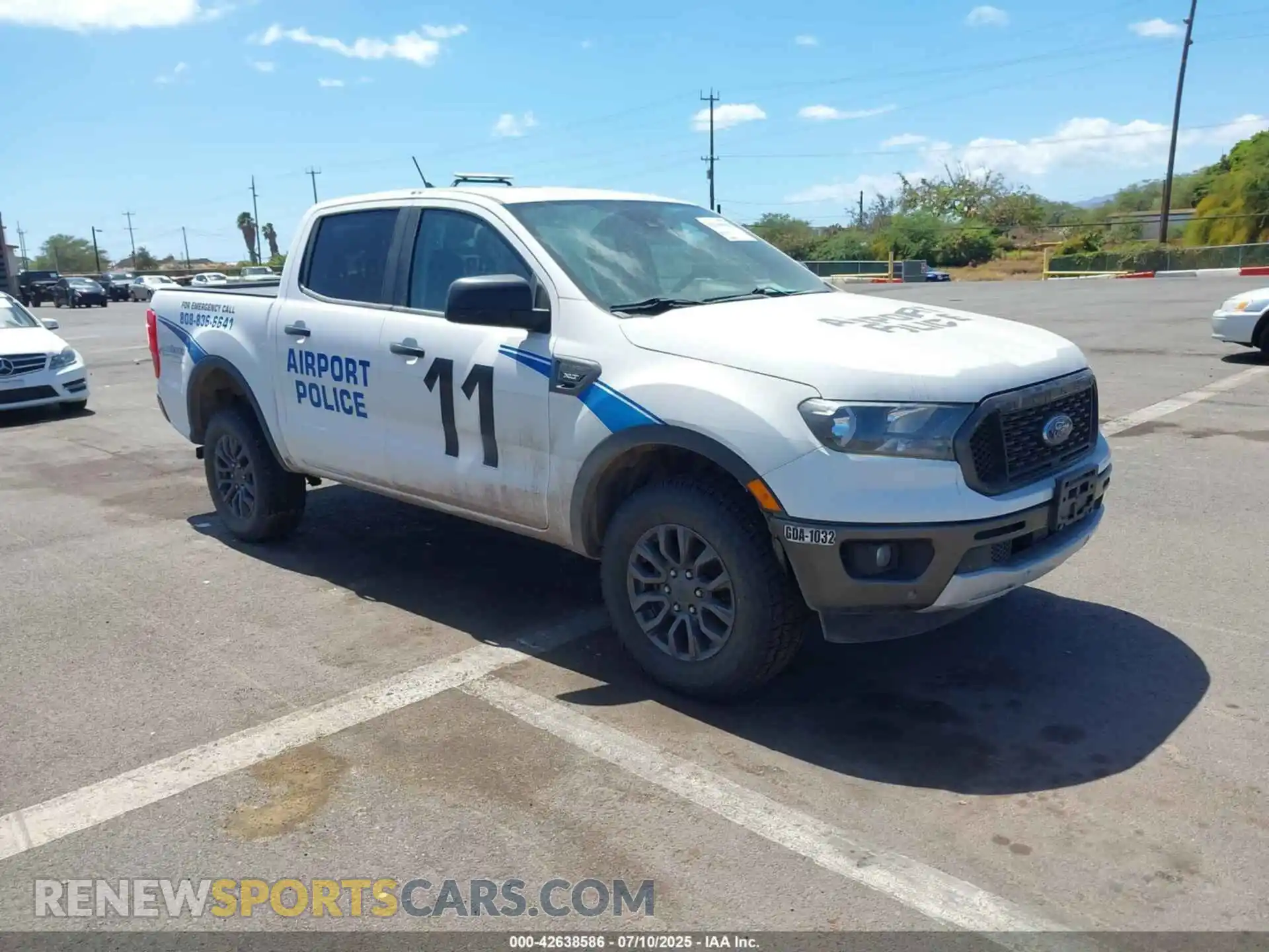 1 Photograph of a damaged car 1FTER4EH0MLD44112 FORD RANGER 2021