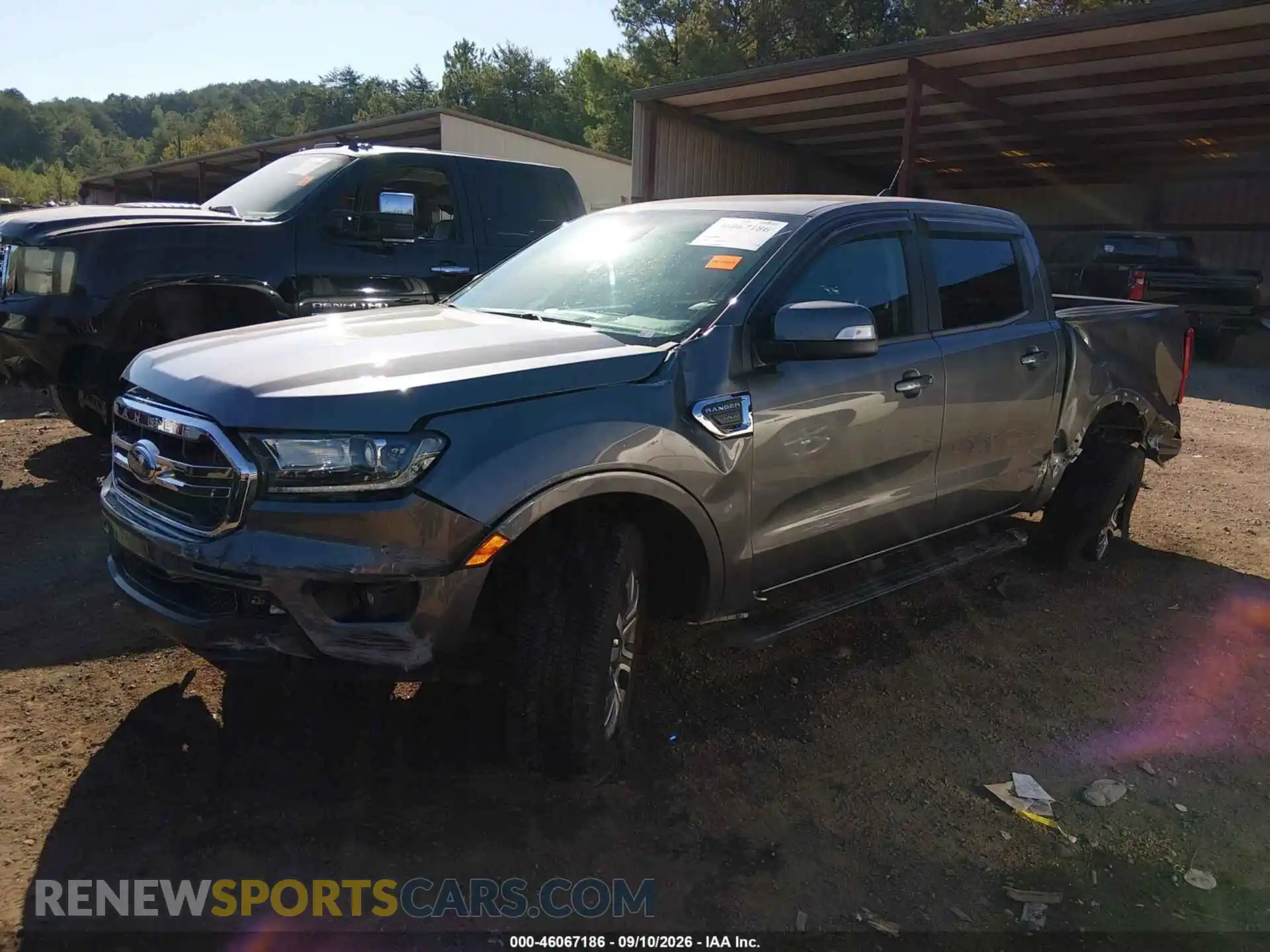 2 fotografías del automóvil dañado 1FTER4EH0MLD94086 FORD RANGER 2021