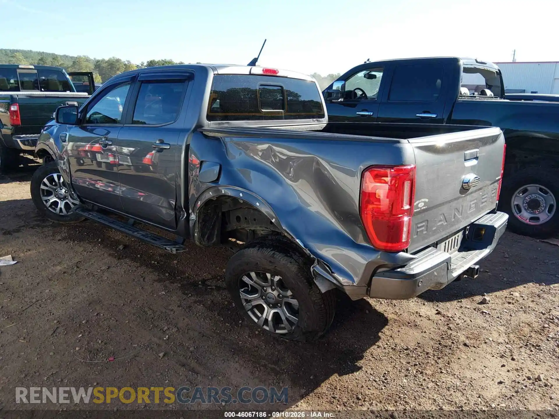 3 fotografías del automóvil dañado 1FTER4EH0MLD94086 FORD RANGER 2021