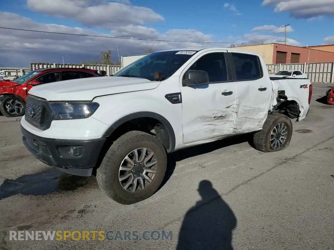 1 Photograph of a damaged car 1FTER4EH2MLD17543 FORD RANGER 2021