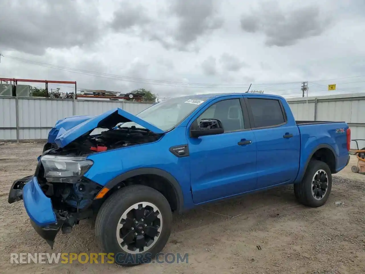 1 Photograph of a damaged car 1FTER4EH2MLD24086 FORD RANGER 2021