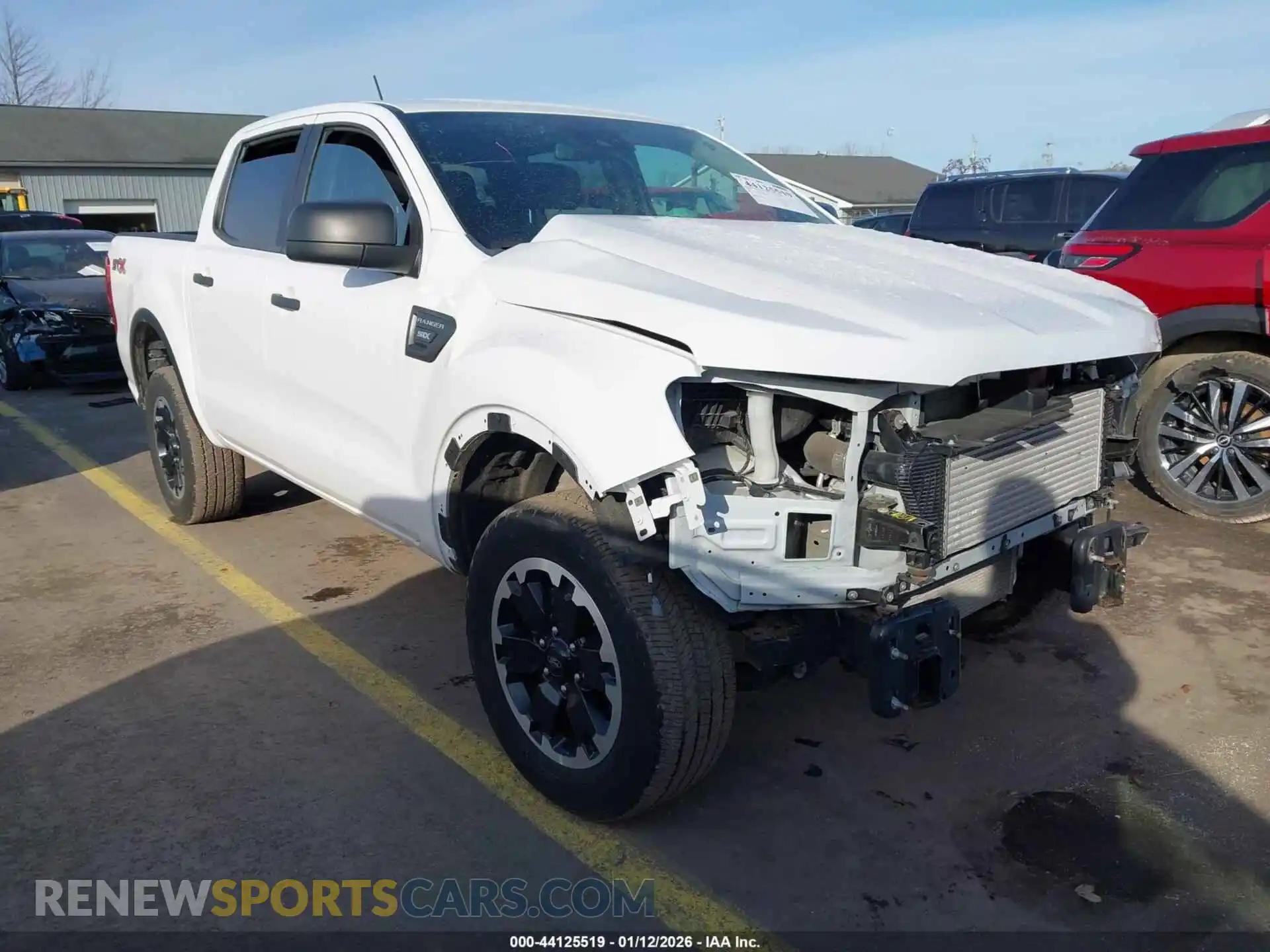 1 Photograph of a damaged car 1FTER4EH2MLD55502 FORD RANGER 2021