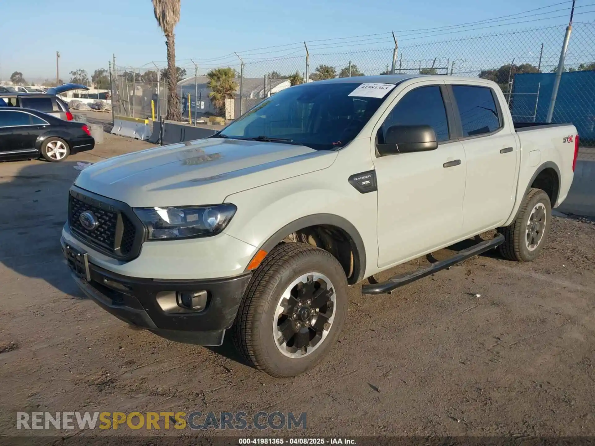 2 fotografías del automóvil dañado 1FTER4EH3MLD45688 FORD RANGER 2021