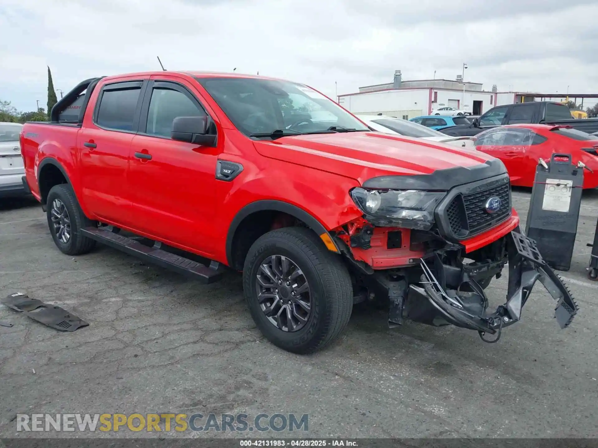 1 Photograph of a damaged car 1FTER4EH3MLD82322 FORD RANGER 2021