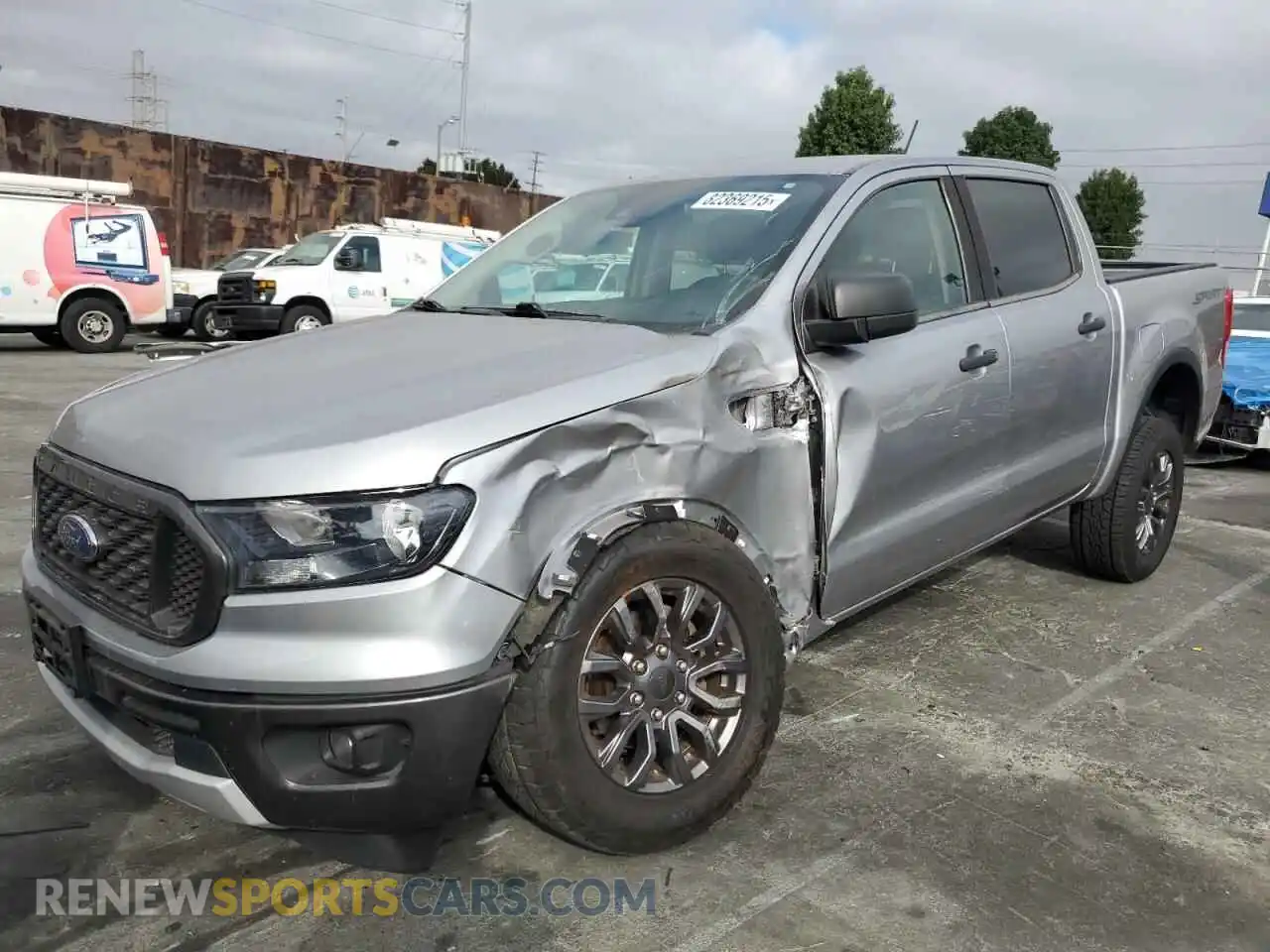 1 Photograph of a damaged car 1FTER4EH4MLD38412 FORD RANGER 2021