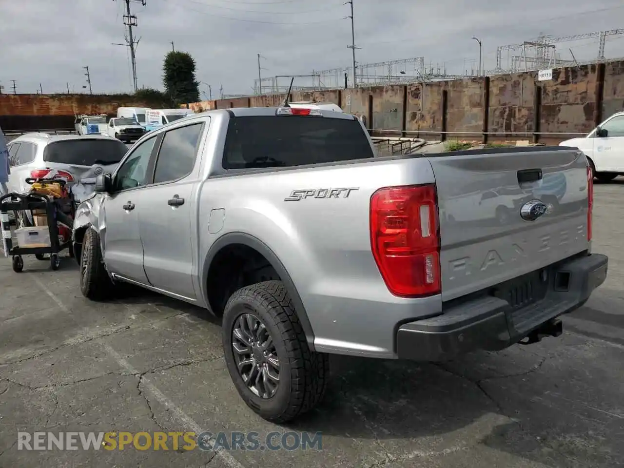 2 Photograph of a damaged car 1FTER4EH4MLD38412 FORD RANGER 2021