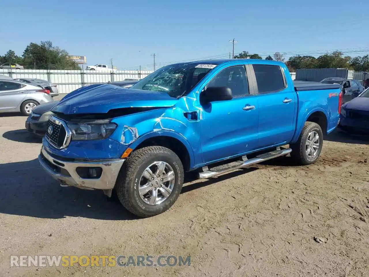 1 Photograph of a damaged car 1FTER4EH5MLD20520 FORD RANGER 2021
