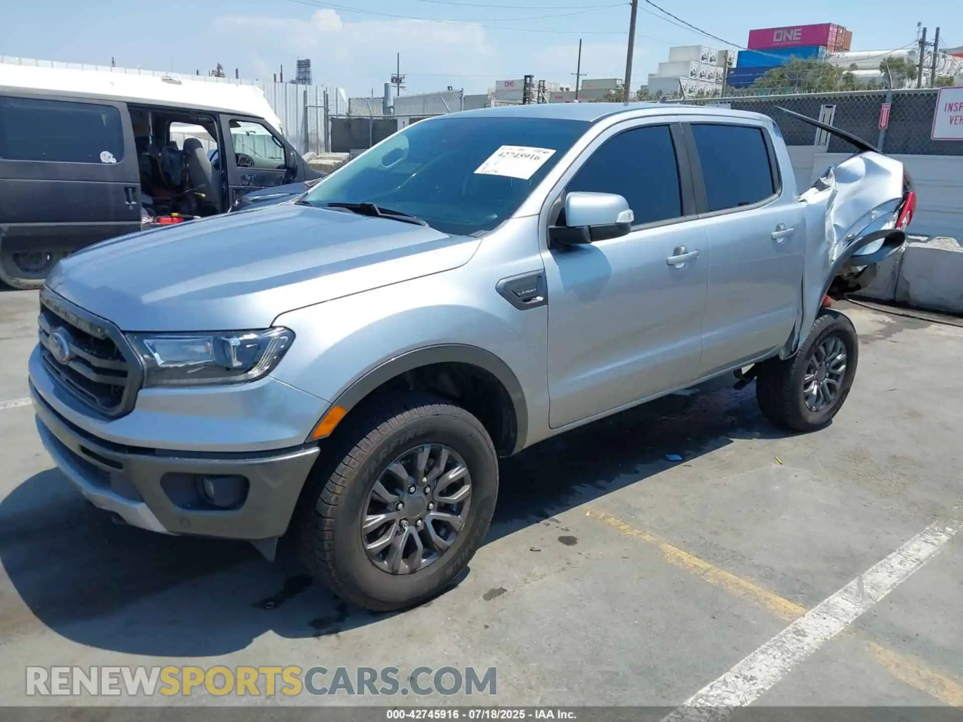 2 Photograph of a damaged car 1FTER4EH5MLD33221 FORD RANGER 2021