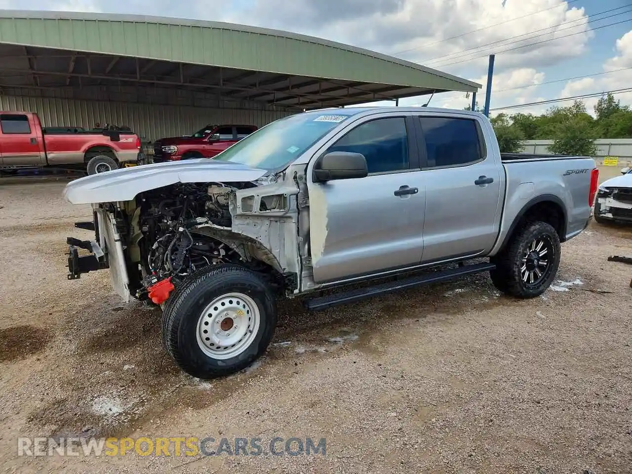 1 Photograph of a damaged car 1FTER4EH5MLD42176 FORD RANGER 2021