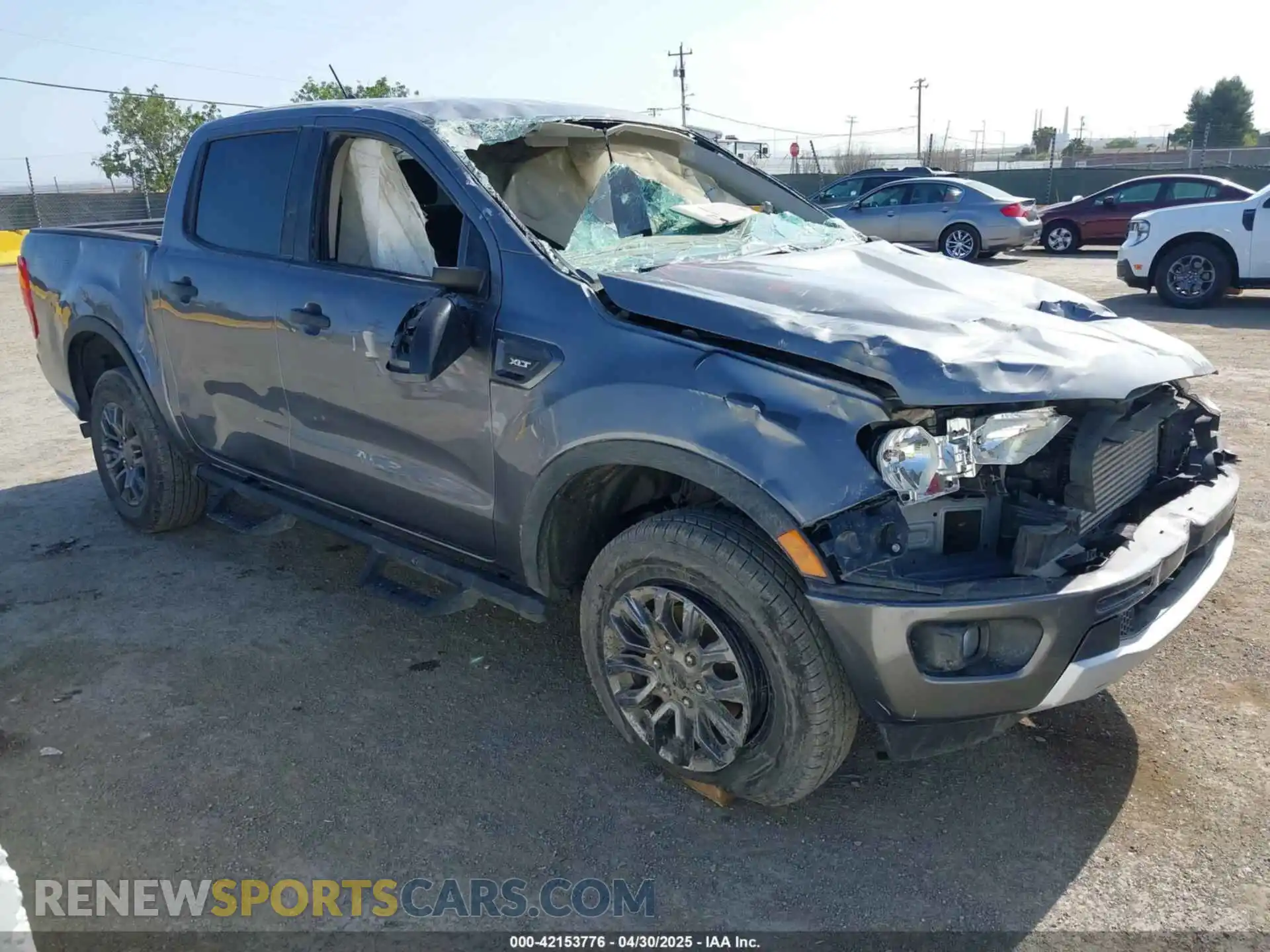 1 Photograph of a damaged car 1FTER4EH8MLD18454 FORD RANGER 2021