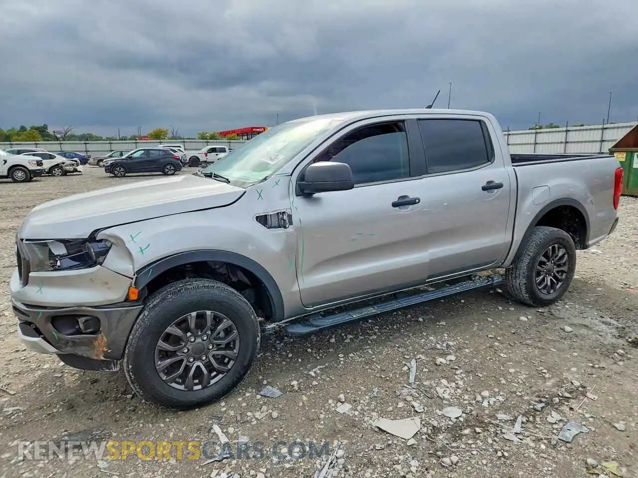 1 Photograph of a damaged car 1FTER4EH8MLD38929 FORD RANGER 2021