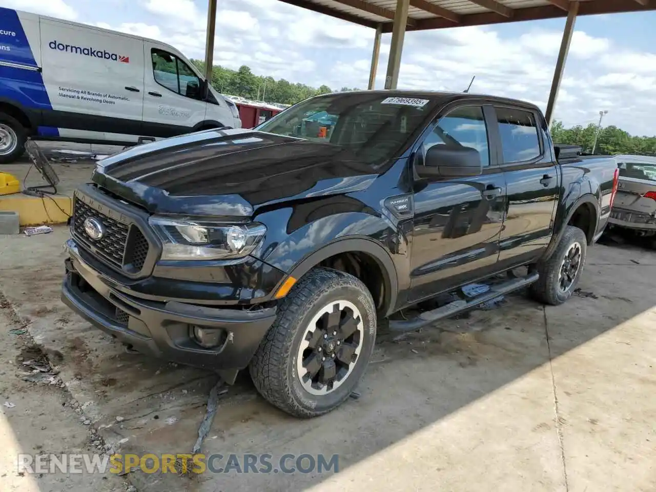 1 fotografías del automóvil dañado 1FTER4EH8MLE04623 FORD RANGER 2021