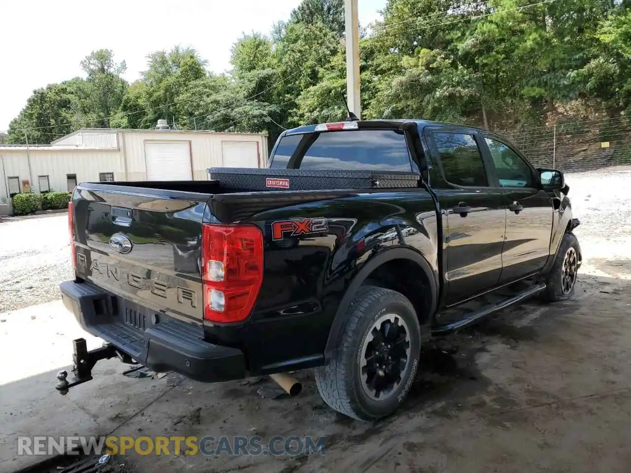 3 fotografías del automóvil dañado 1FTER4EH8MLE04623 FORD RANGER 2021