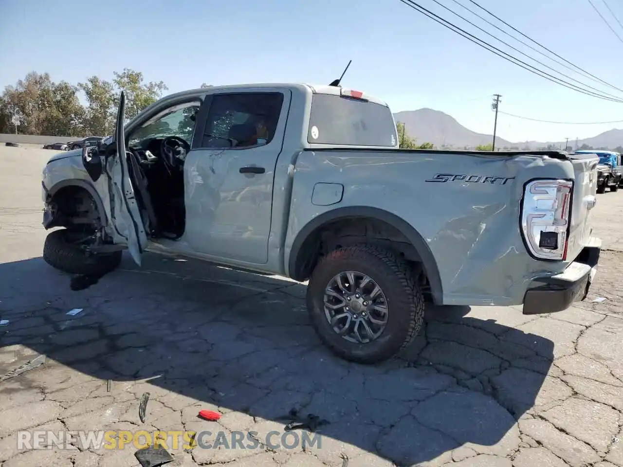 2 Photograph of a damaged car 1FTER4EH9MLD32475 FORD RANGER 2021