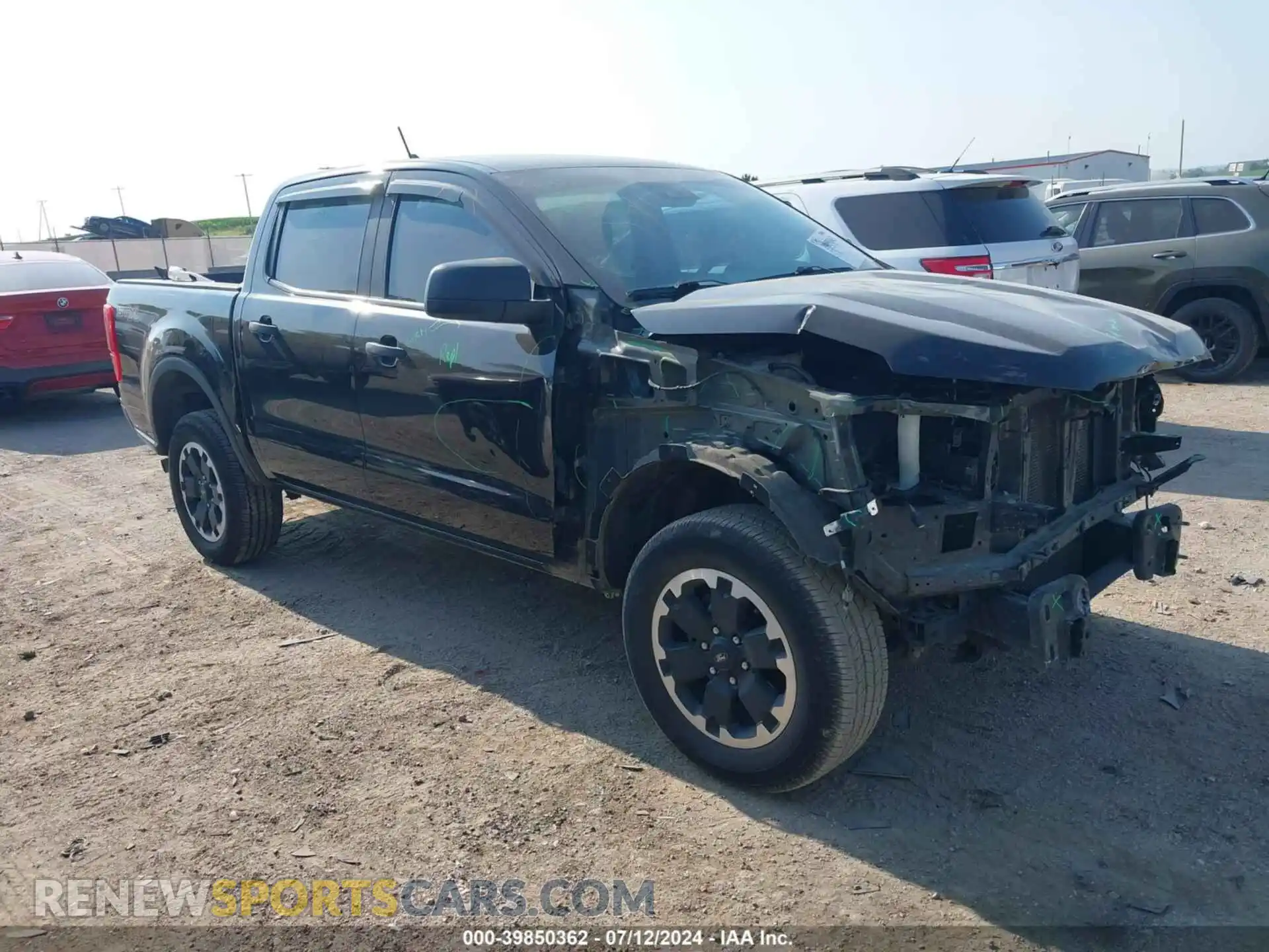 1 Photograph of a damaged car 1FTER4EHXMLE03621 FORD RANGER 2021