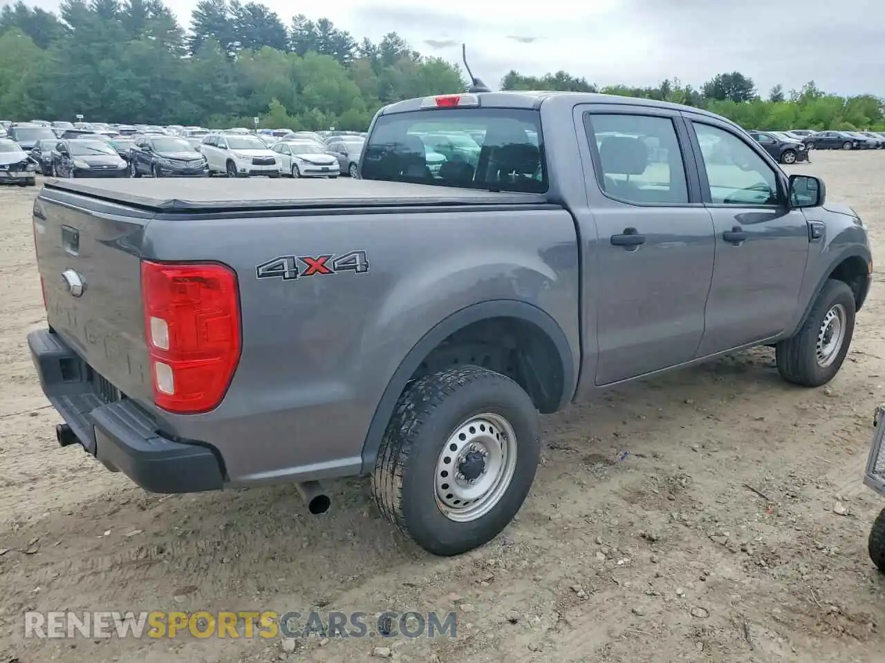 3 fotografías del automóvil dañado 1FTER4FH0MLD26661 FORD RANGER 2021