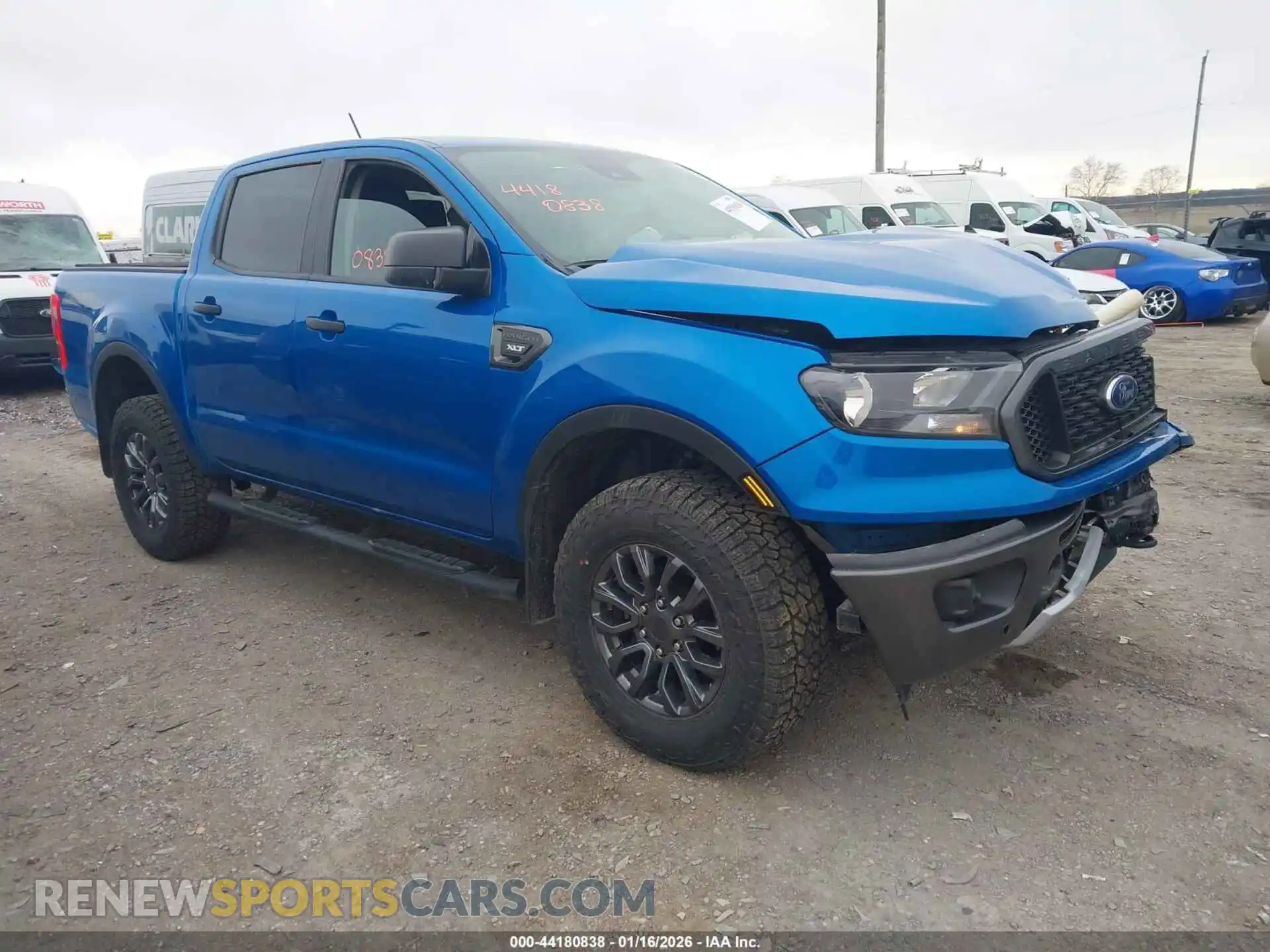 1 Photograph of a damaged car 1FTER4FH0MLD28927 FORD RANGER 2021