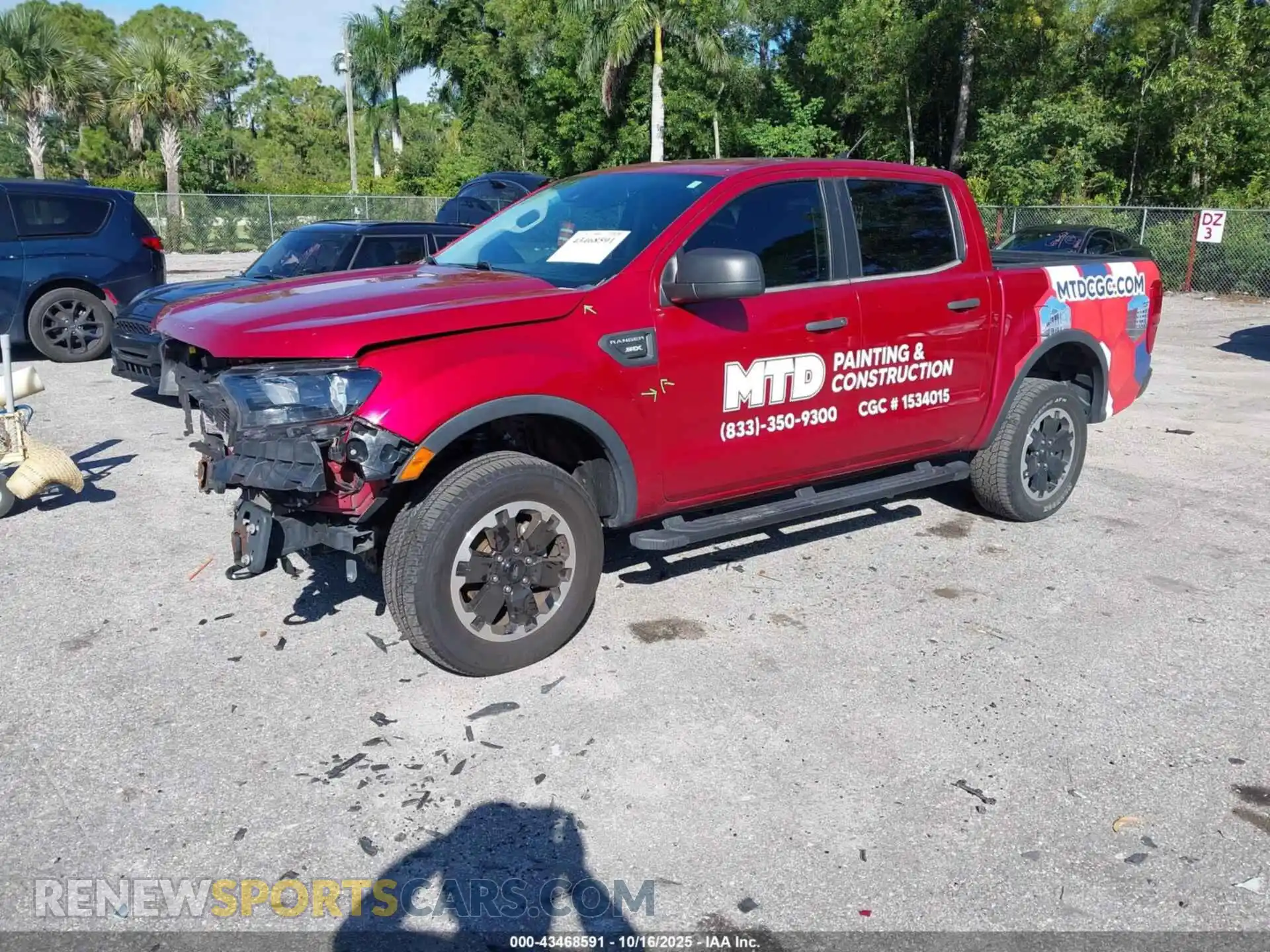 2 Photograph of a damaged car 1FTER4FH1MLD84441 FORD RANGER 2021