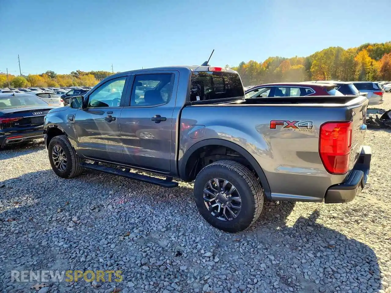 2 fotografías del automóvil dañado 1FTER4FH2MLD43171 FORD RANGER 2021
