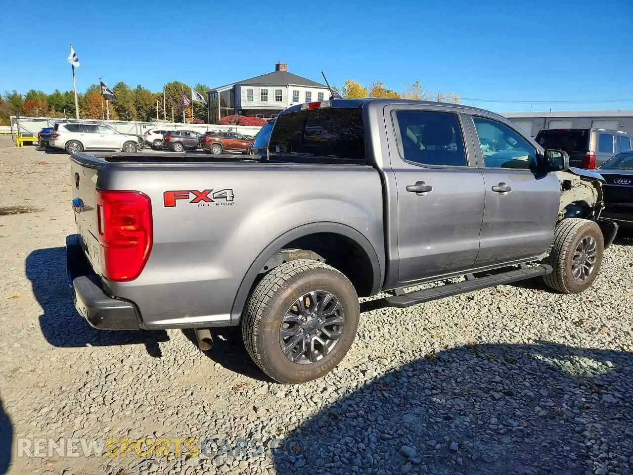 3 fotografías del automóvil dañado 1FTER4FH2MLD43171 FORD RANGER 2021