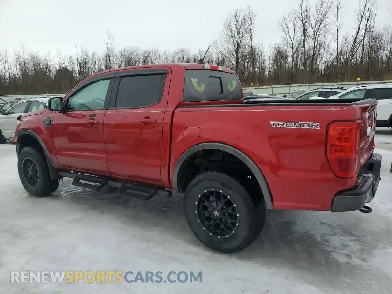 2 fotografías del automóvil dañado 1FTER4FH2MLD66272 FORD RANGER 2021