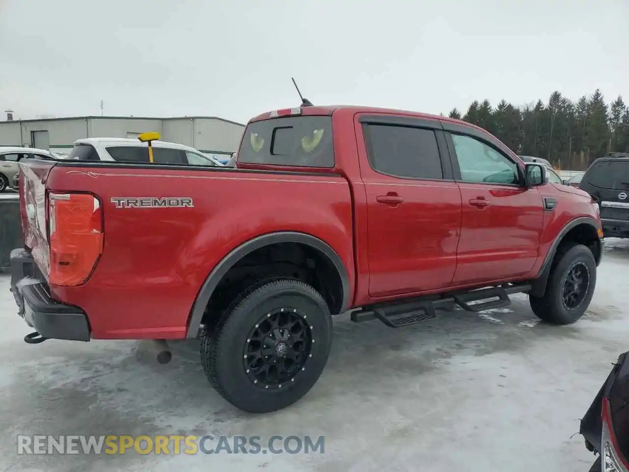 3 fotografías del automóvil dañado 1FTER4FH2MLD66272 FORD RANGER 2021