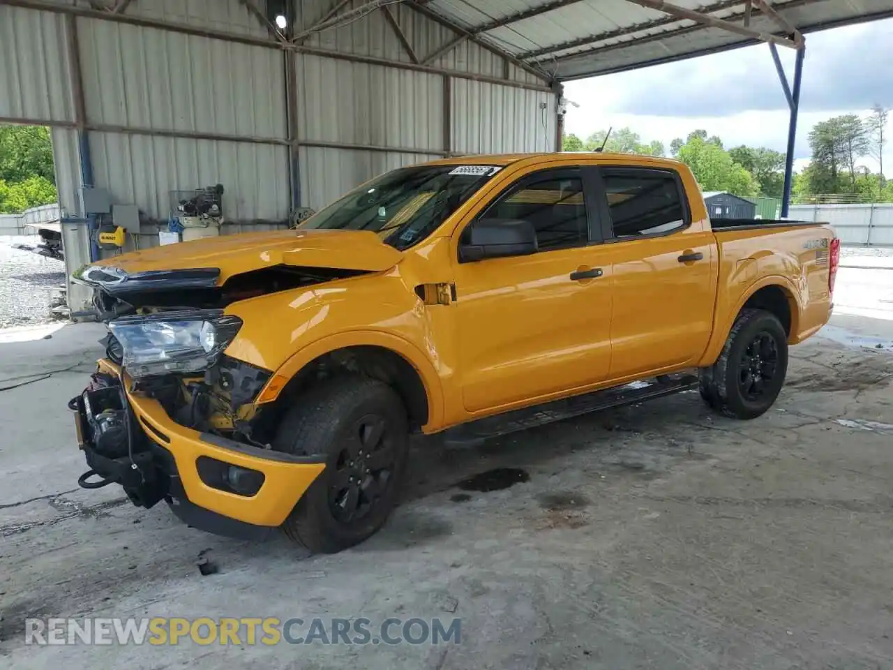 1 Photograph of a damaged car 1FTER4FH3MLD11877 FORD RANGER 2021