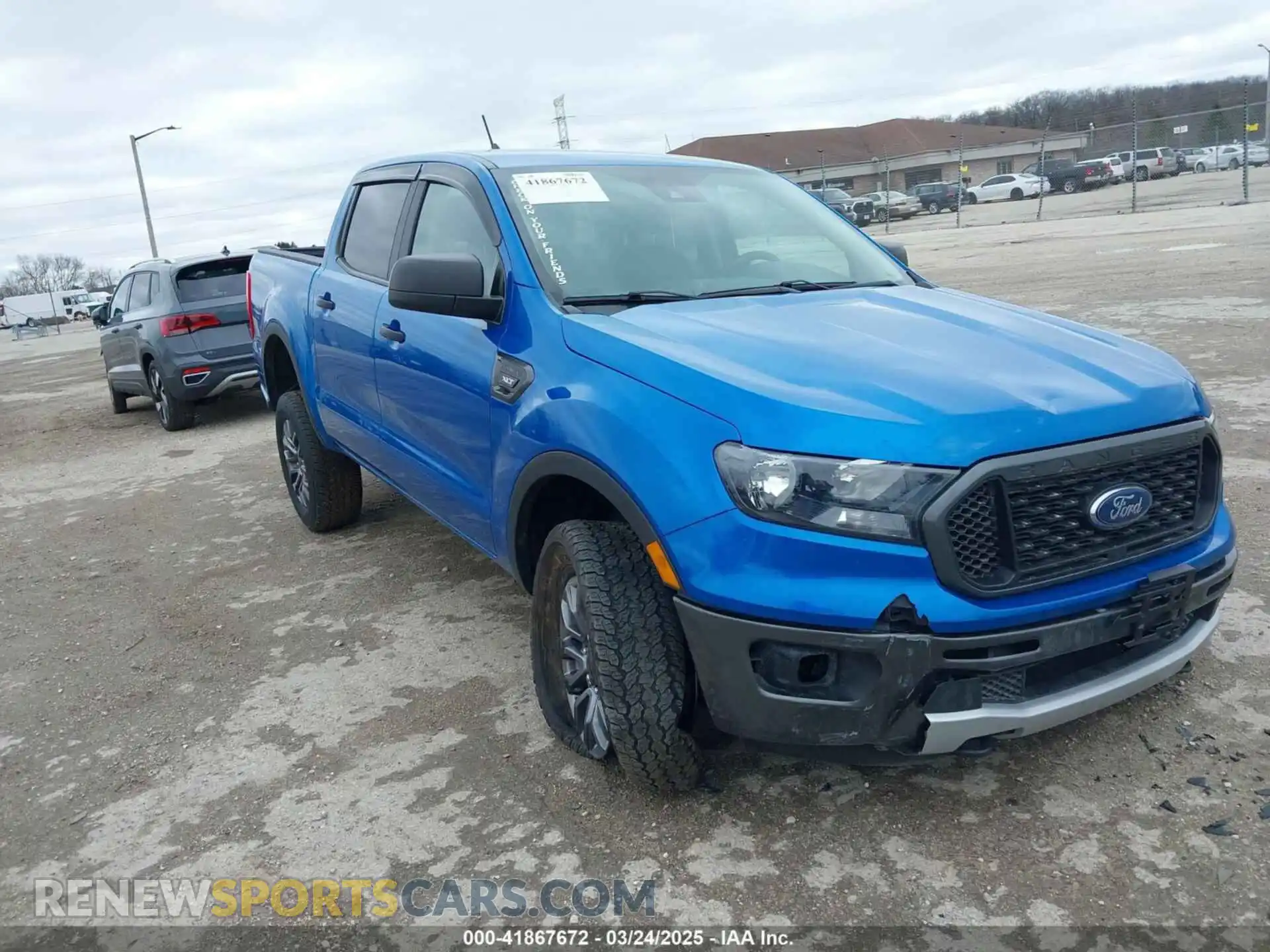 1 Photograph of a damaged car 1FTER4FH3MLD29554 FORD RANGER 2021