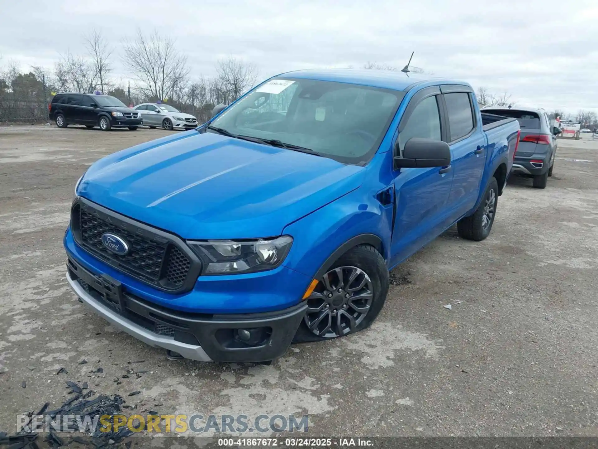 2 Photograph of a damaged car 1FTER4FH3MLD29554 FORD RANGER 2021