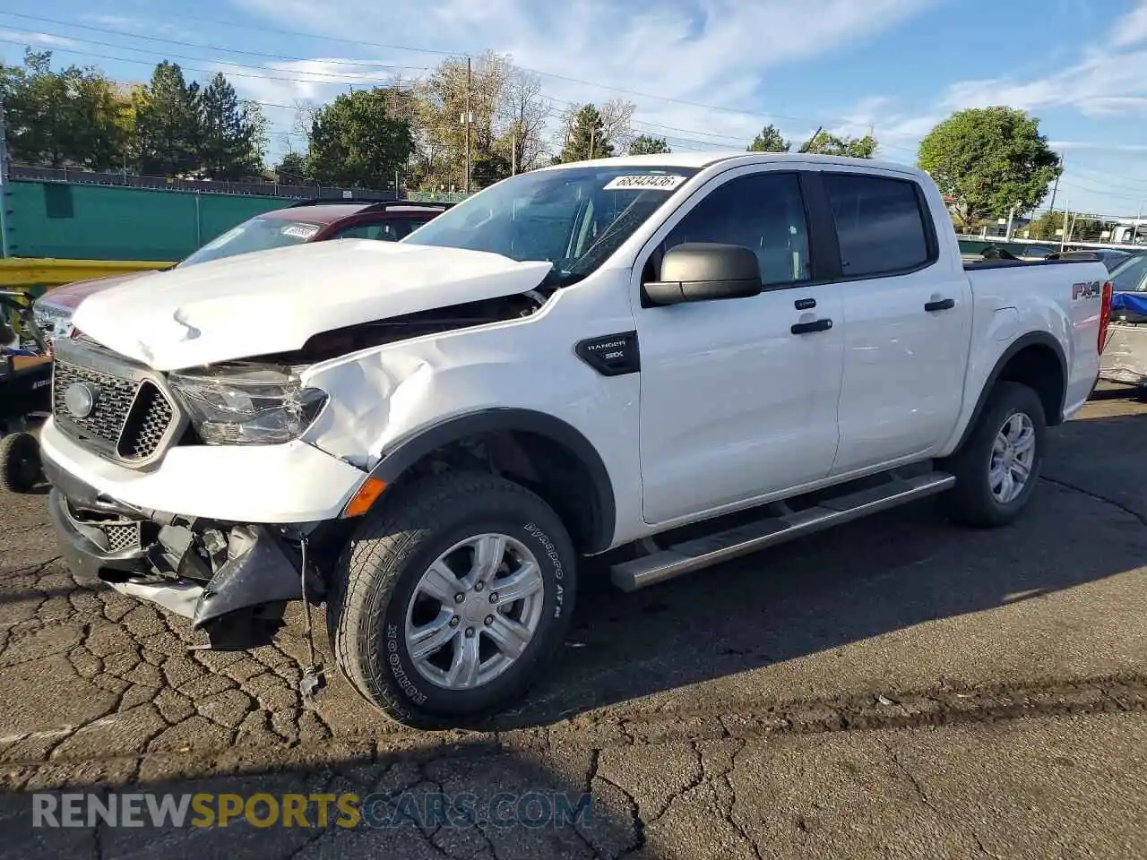 1 Photograph of a damaged car 1FTER4FH4MLD12780 FORD RANGER 2021