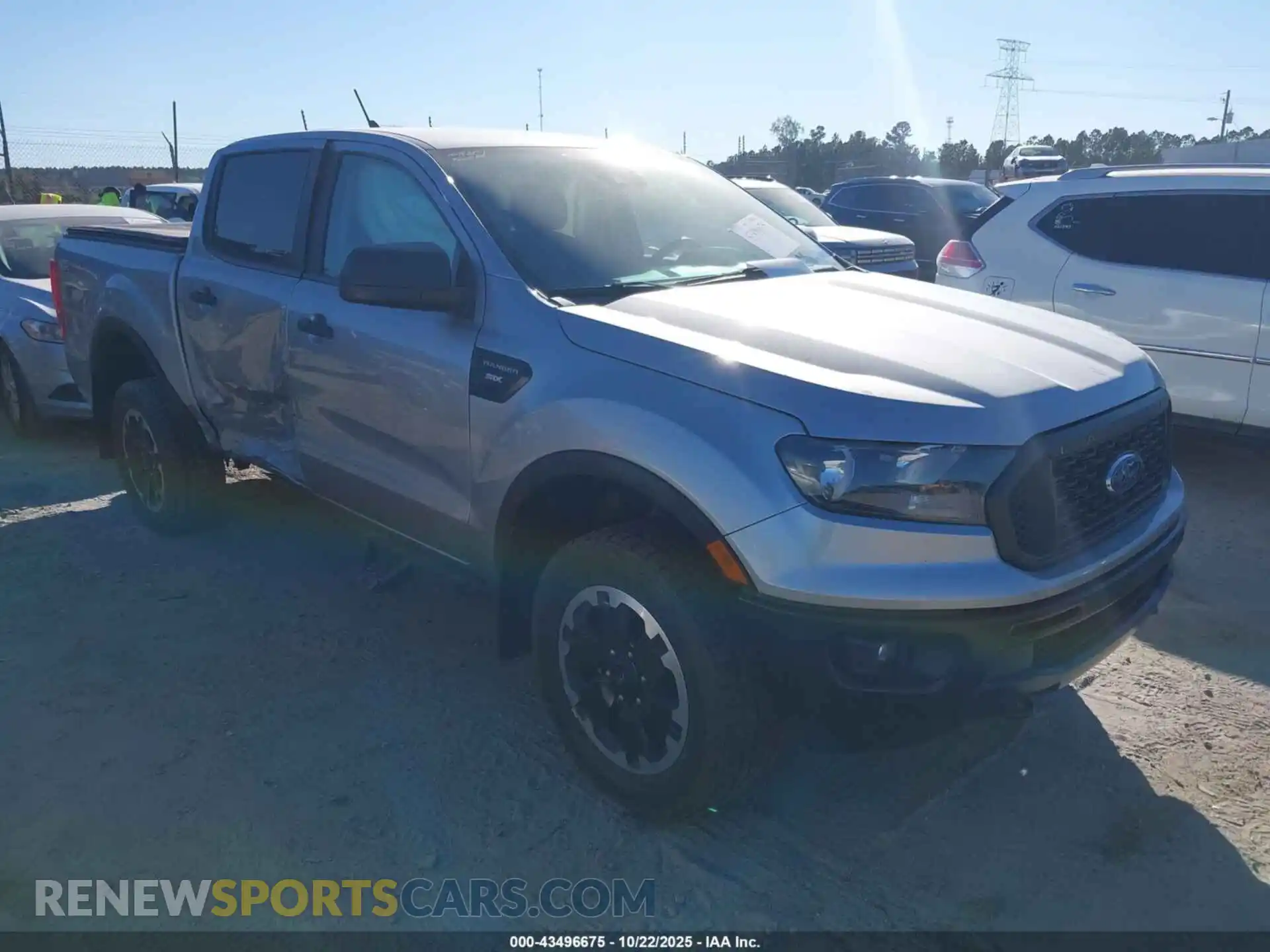 1 Photograph of a damaged car 1FTER4FH4MLD40207 FORD RANGER 2021
