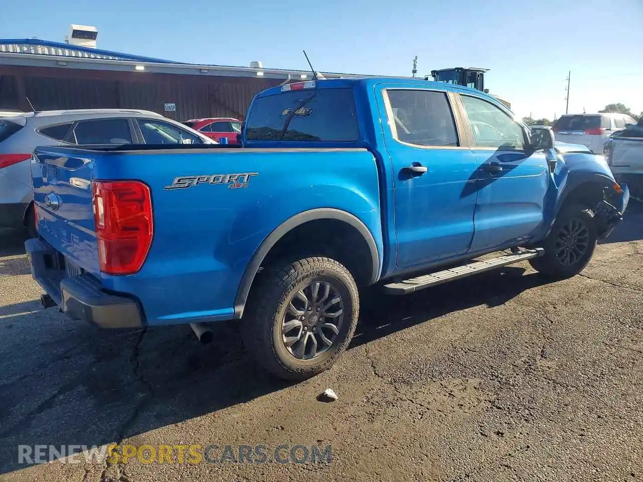 3 Photograph of a damaged car 1FTER4FH4MLD85504 FORD RANGER 2021