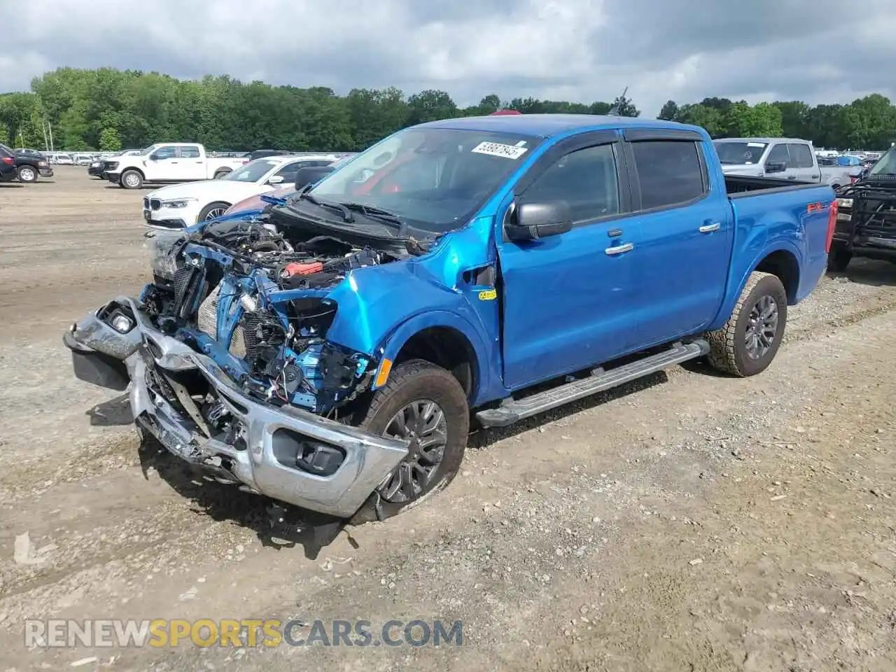 1 Photograph of a damaged car 1FTER4FH4MLE01071 FORD RANGER 2021