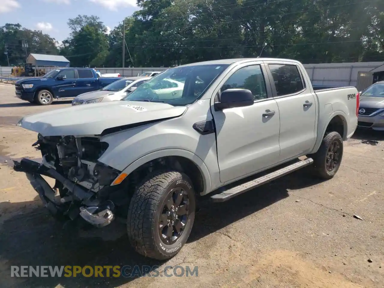 1 Photograph of a damaged car 1FTER4FH5MLD54696 FORD RANGER 2021
