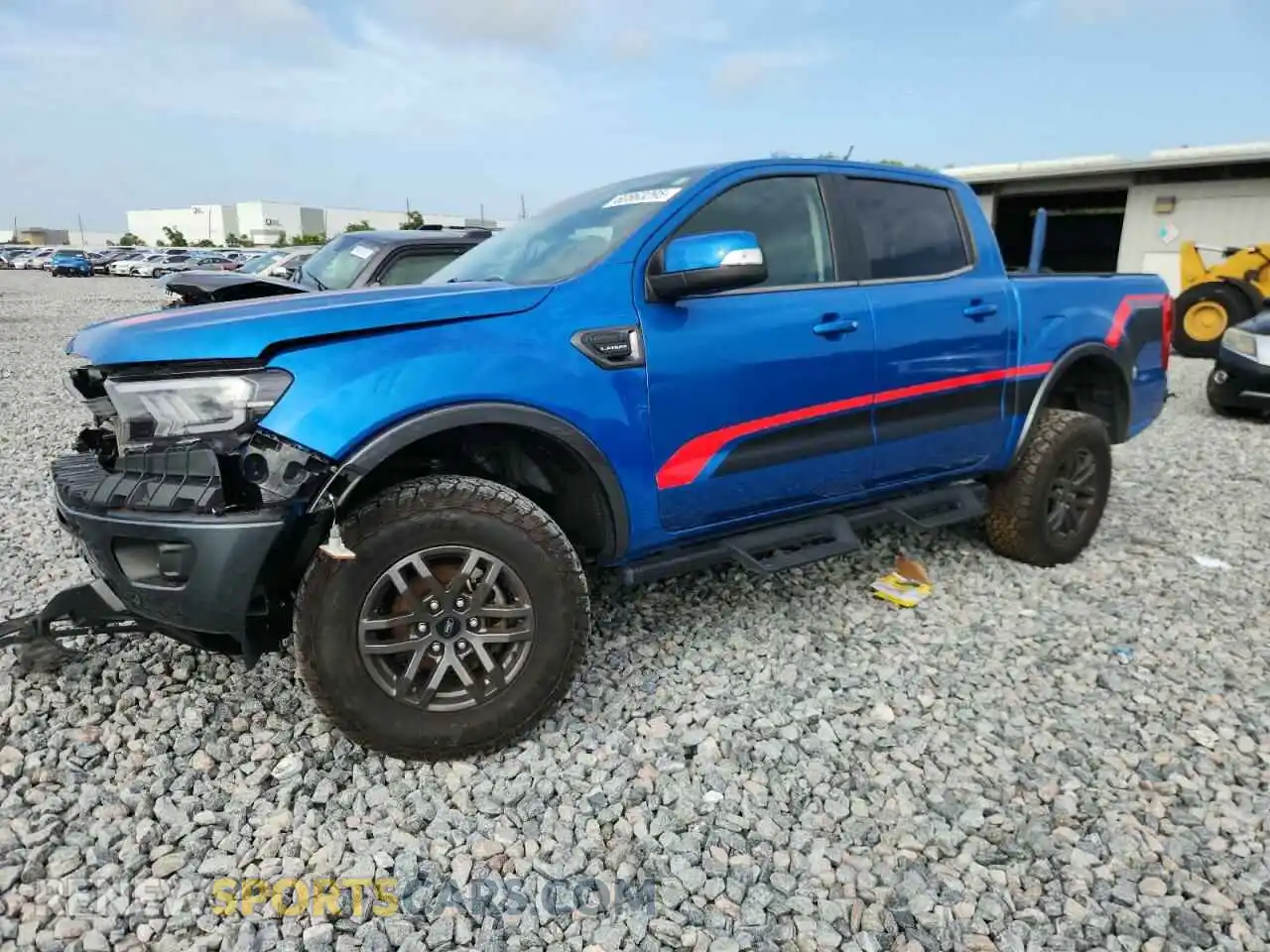 1 Photograph of a damaged car 1FTER4FH5MLD91666 FORD RANGER 2021