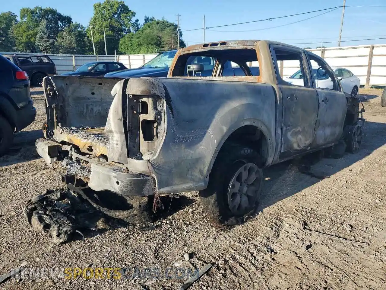 3 fotografías del automóvil dañado 1FTER4FH7MLD05399 FORD RANGER 2021