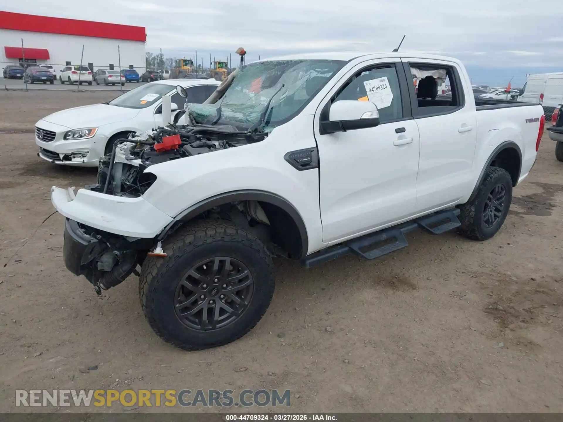 2 fotografías del automóvil dañado 1FTER4FH9MLD73087 FORD RANGER 2021