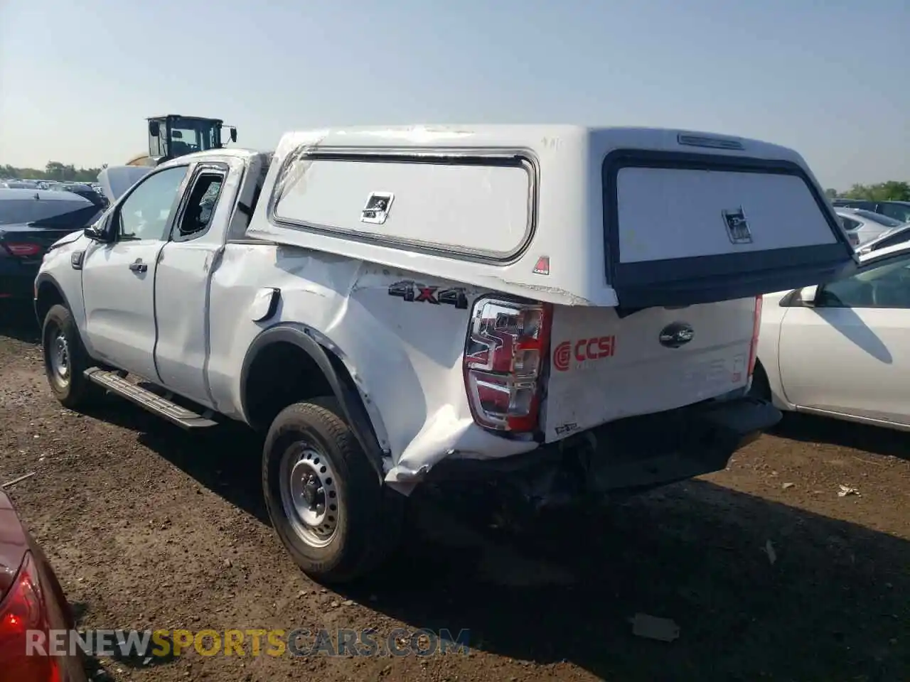 2 Photograph of a damaged car 1FTER1FH8NLD50996 FORD RANGER 2022