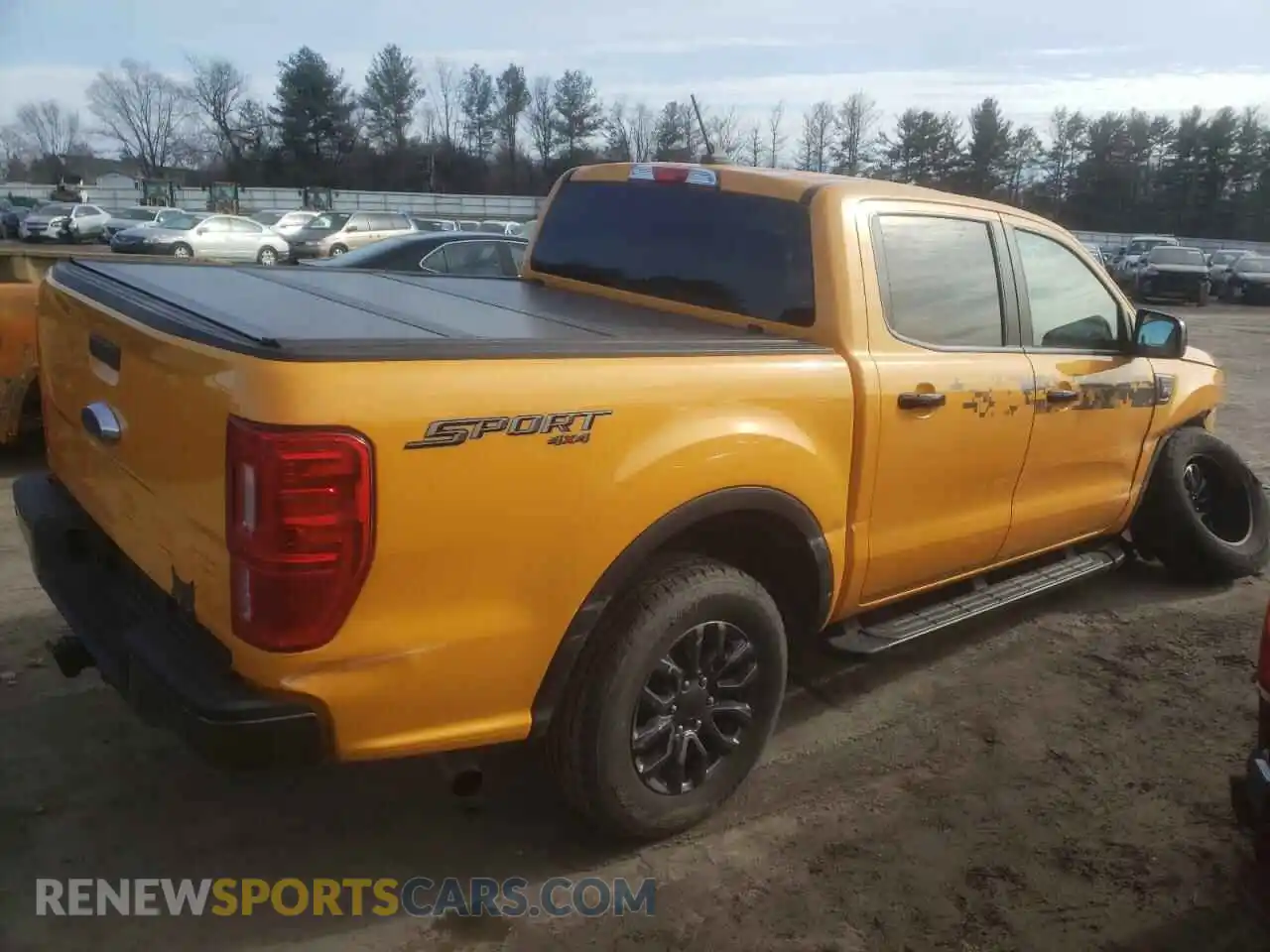3 fotografías del automóvil dañado 1FTER4FH3NLD17700 FORD RANGER 2022