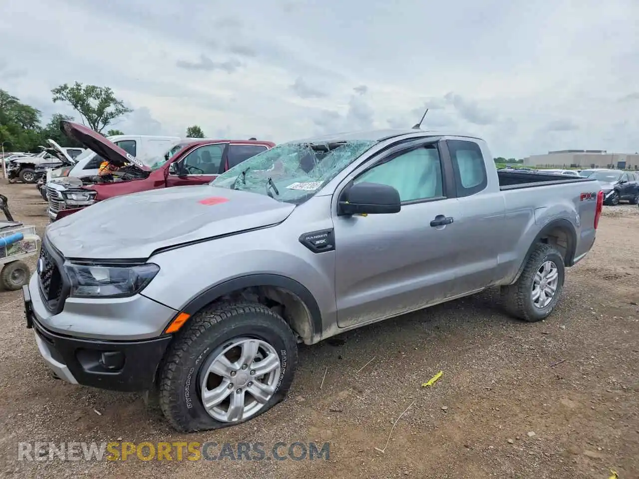 1 fotografías del automóvil dañado 1FTER1FH1PLE16114 FORD RANGER 2023