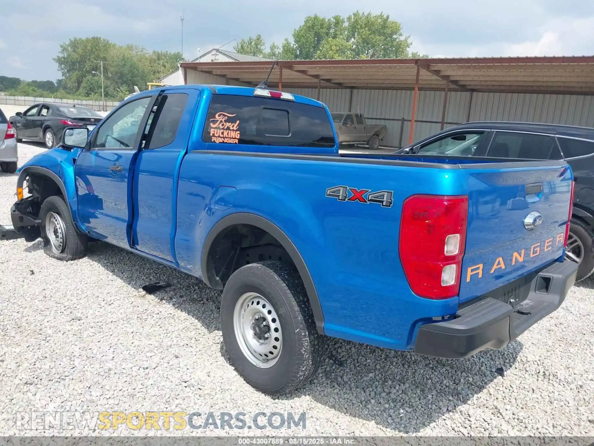 3 Photograph of a damaged car 1FTER1FH4PLE17418 FORD RANGER 2023