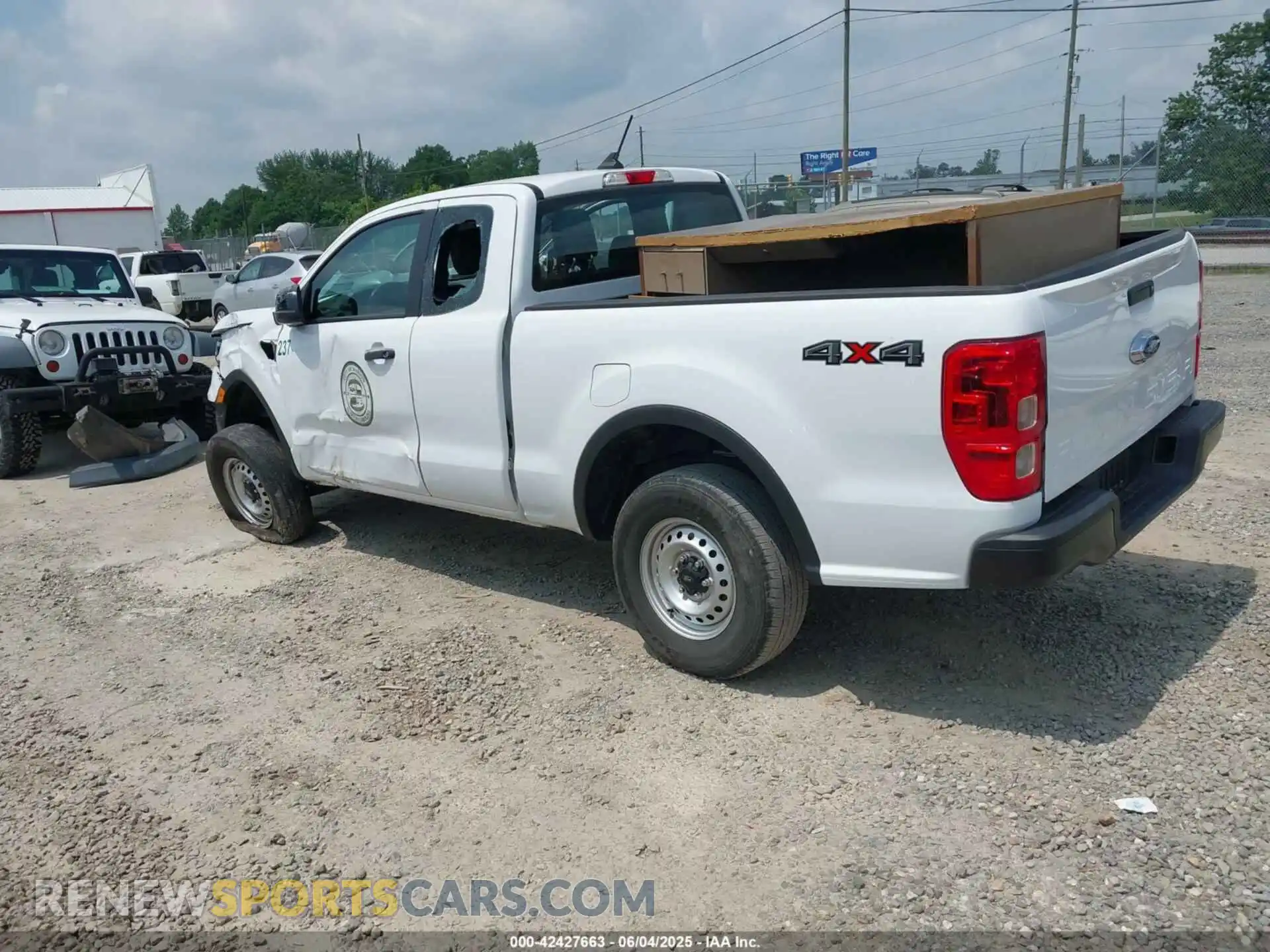 3 Photograph of a damaged car 1FTER1FH9PLE00419 FORD RANGER 2023