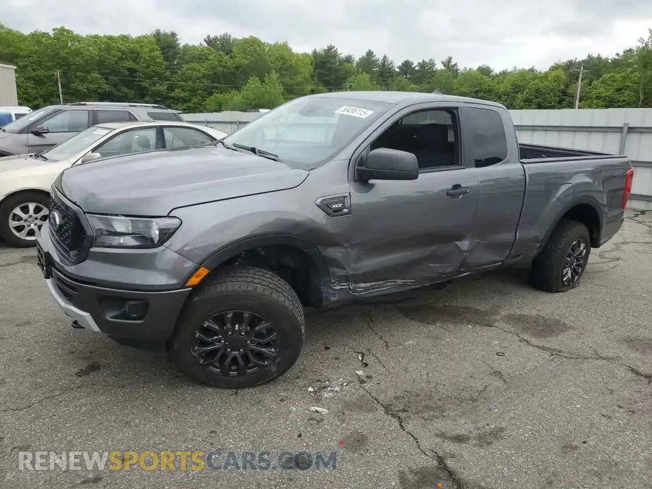 1 Photograph of a damaged car 1FTER1FH9PLE14854 FORD RANGER 2023