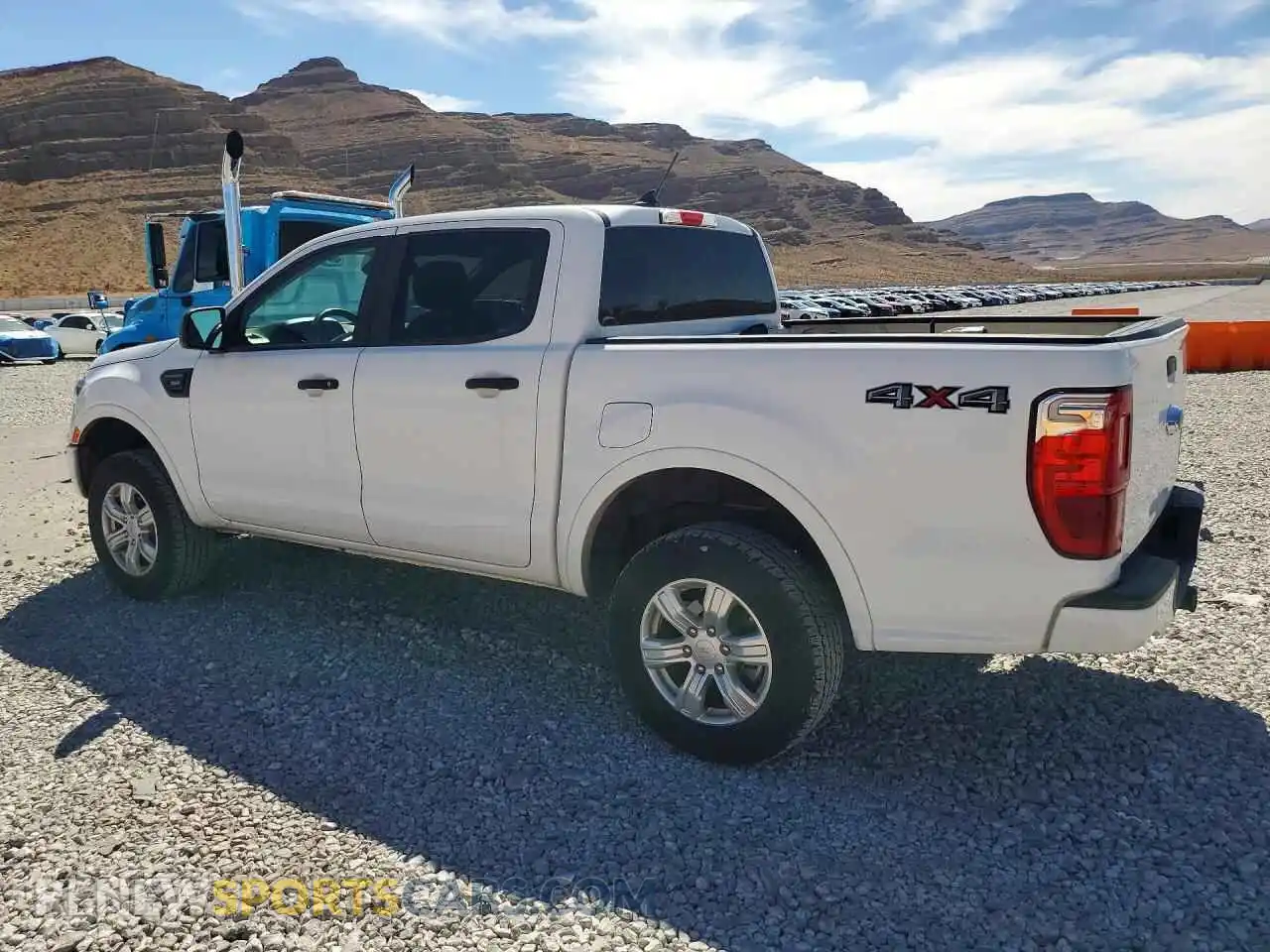 2 fotografías del automóvil dañado 1FTER4FH1PLE35408 FORD RANGER 2023
