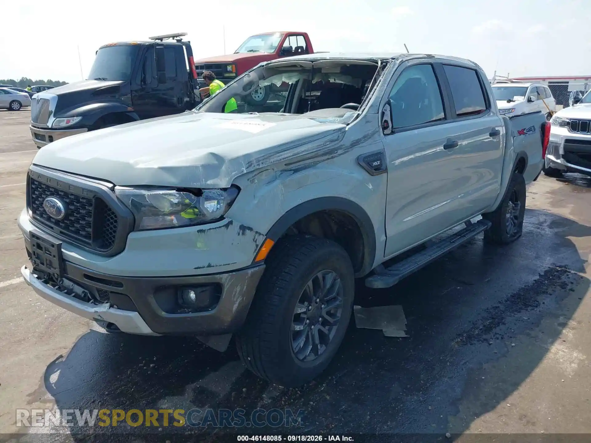 2 Photograph of a damaged car 1FTER4FH2PLE01946 FORD RANGER 2023