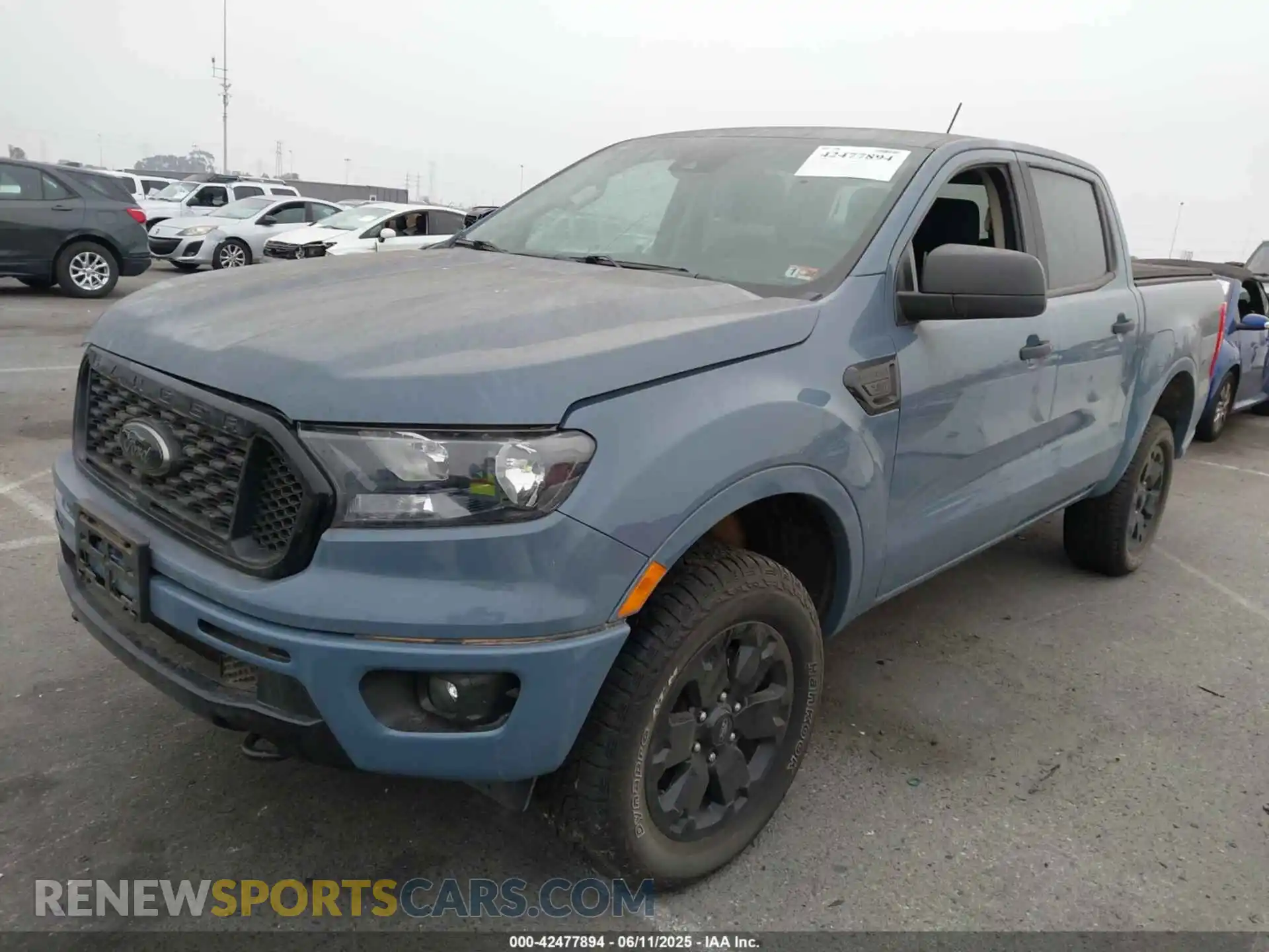 2 fotografías del automóvil dañado 1FTER4FH5PLE07515 FORD RANGER 2023